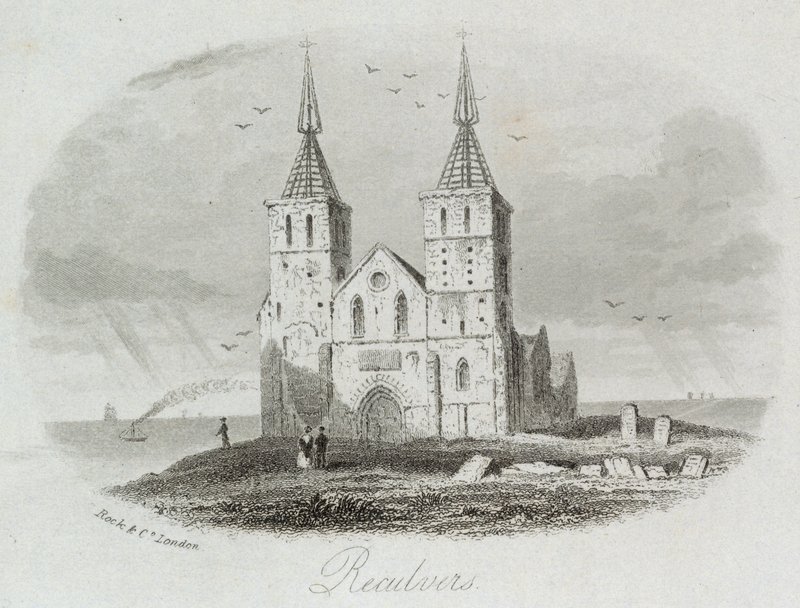Iglesia de St Mary en Reculver de English School