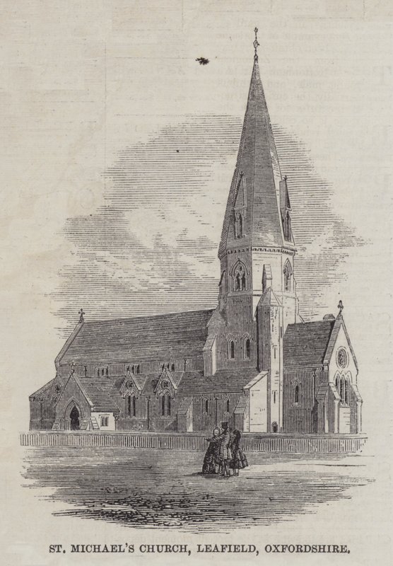 Iglesia de San Miguel, Leafield, Oxfordshire de English School