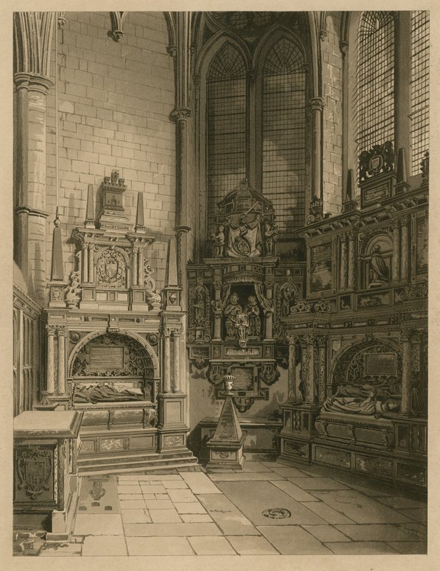 Capilla de San Nicolás, Abadía de Westminster, Londres de English School