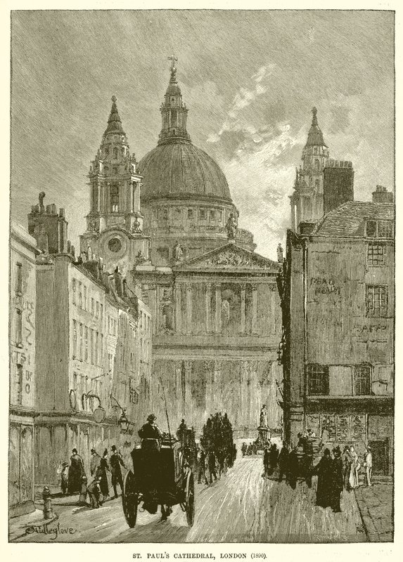 Catedral de San Pablo, Londres (1890) de English School