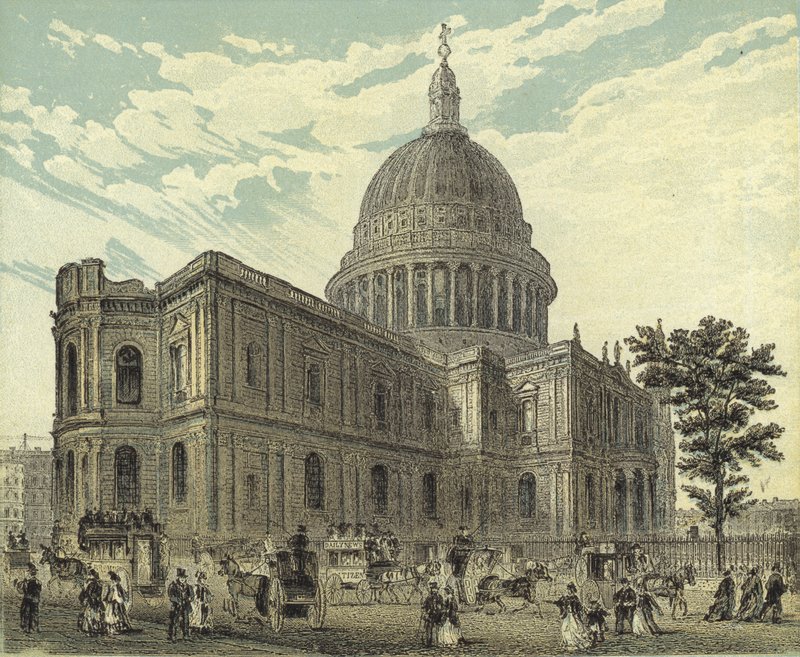 Catedral de San Pablo, Vista Noreste de English School