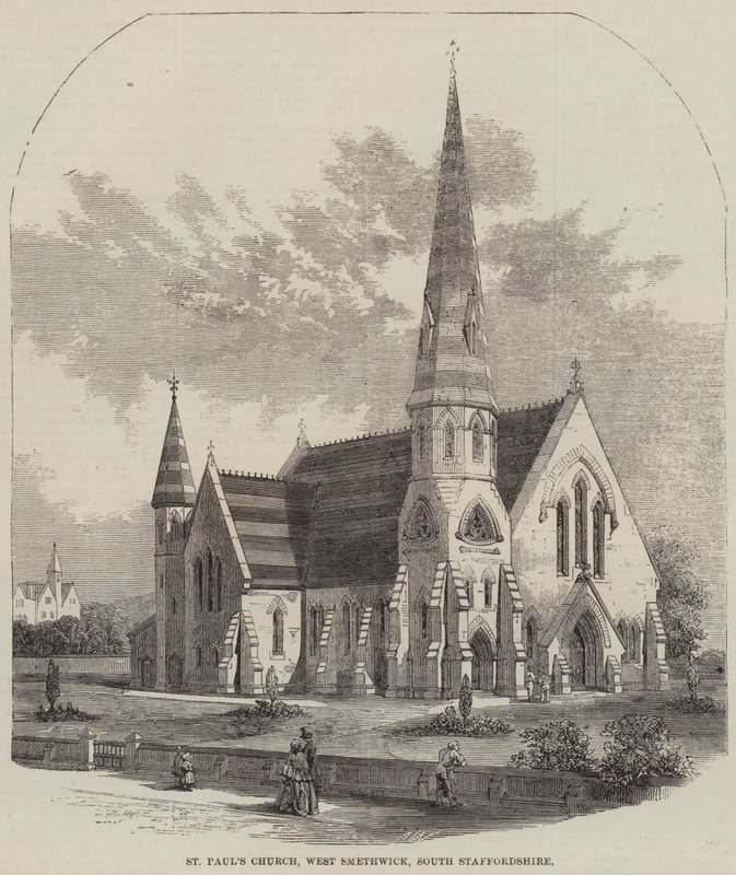 Iglesia de San Pablo, West Smethwick, South Staffordshire de English School