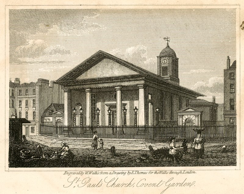 San Pablo, Covent Garden, Londres de English School