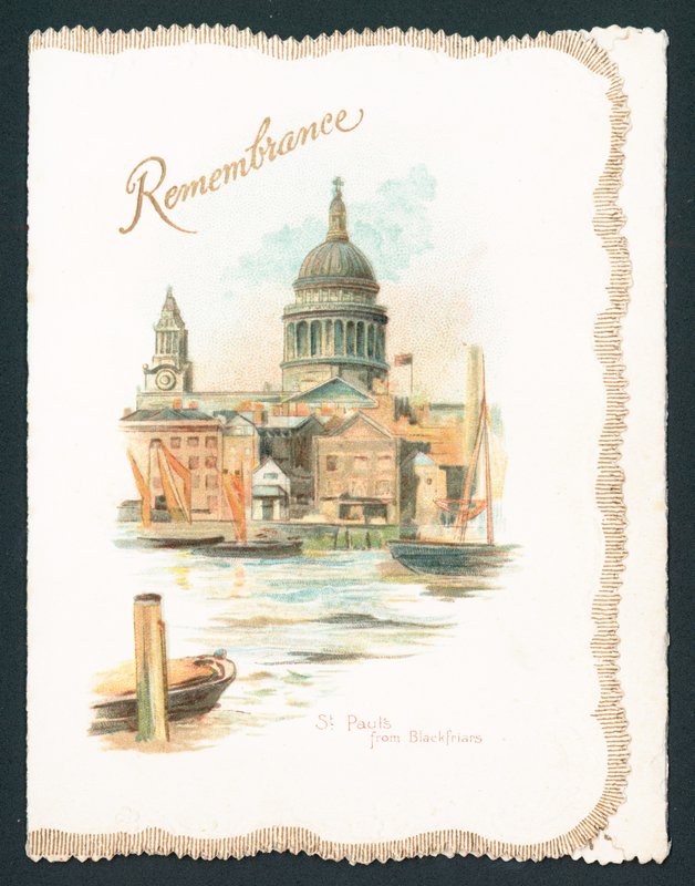 San Pablo desde Blackfriars - Recuerdo de English School