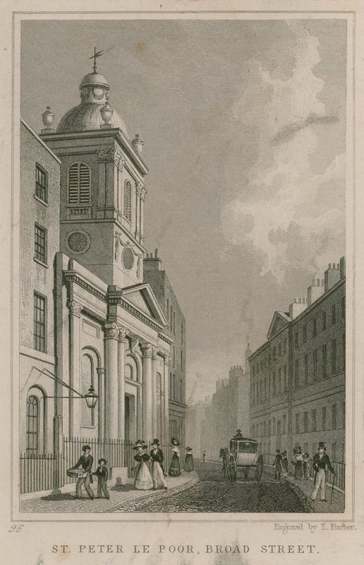 San Pedro el Pobre, Londres de English School