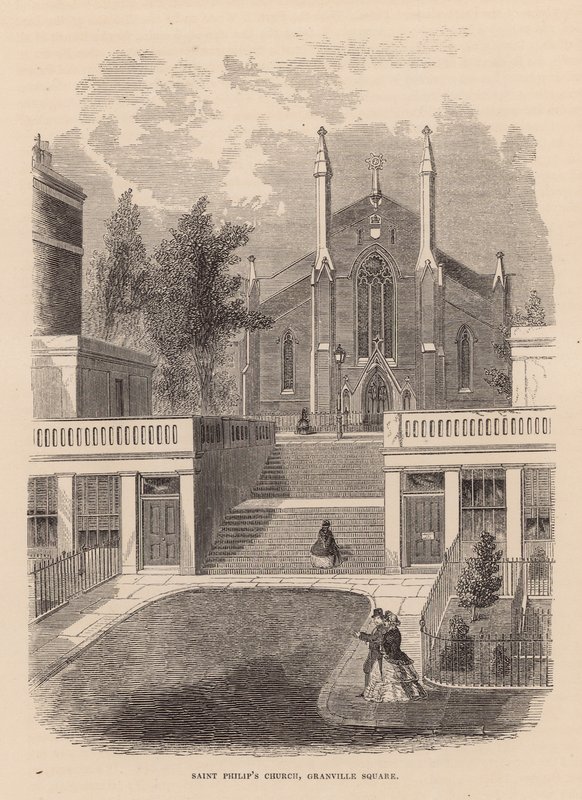 Iglesia de San Felipe, Plaza Granville, Clerkenwell de English School