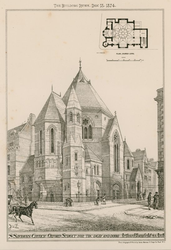 Iglesia de St Saviours, Oxford Street de English School