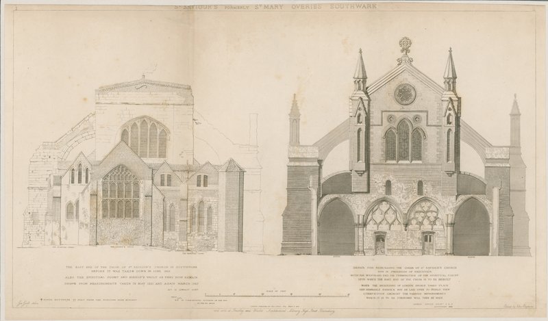 Iglesia de St Saviours, anteriormente St Mary Overies, Southwark de English School