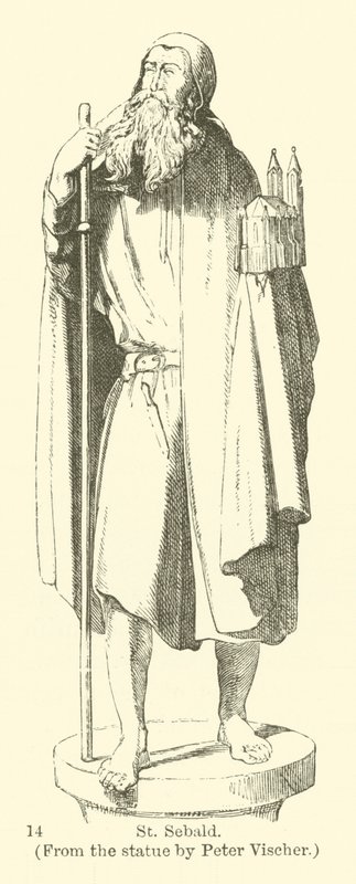 San Sebaldo, de la estatua de Peter Vischer de English School