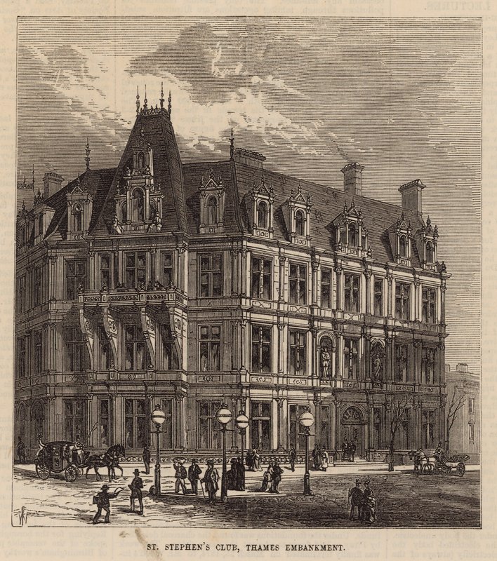 St Stephens Club, Thames Embankment de English School