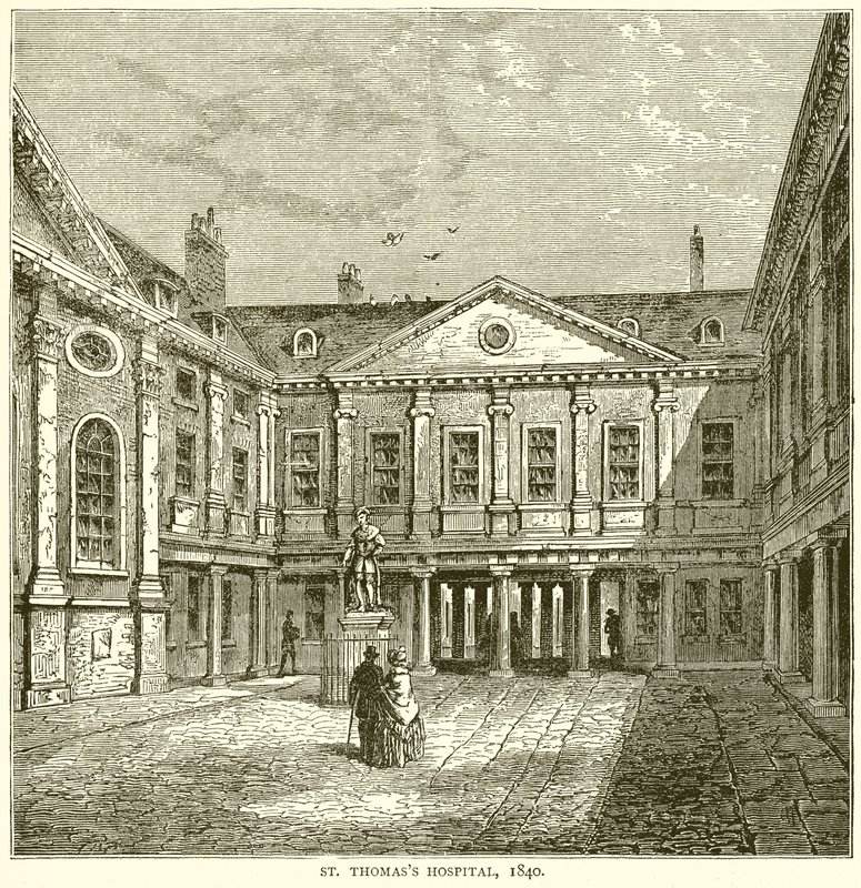 Hospital de St. Thomas, 1840 de English School