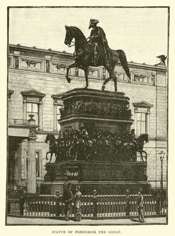 Estatua de Federico el Grande de English School