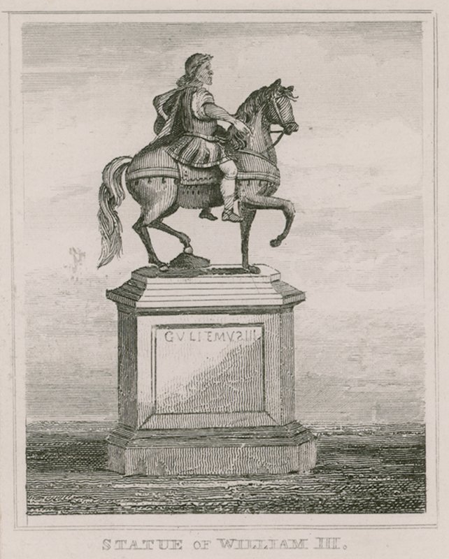 Estatua del Rey Guillermo III, en St. James