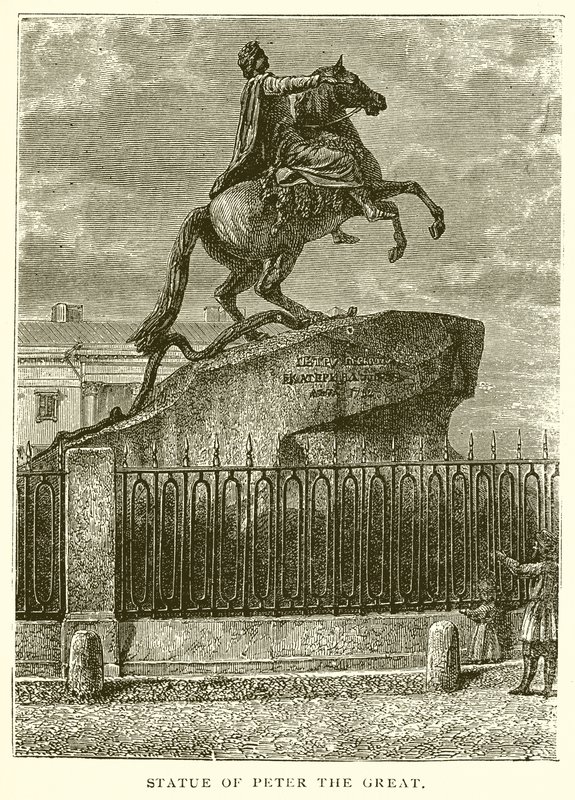 Estatua de Pedro el Grande de English School