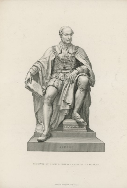 Estatua del Príncipe Alberto de English School