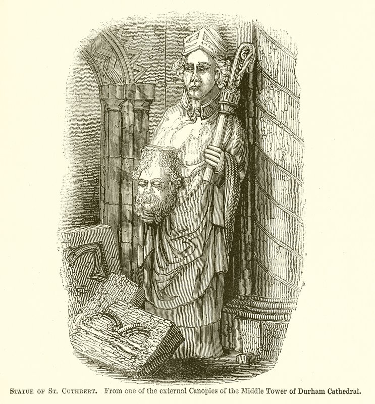 Estatua de San Cuthbert de English School