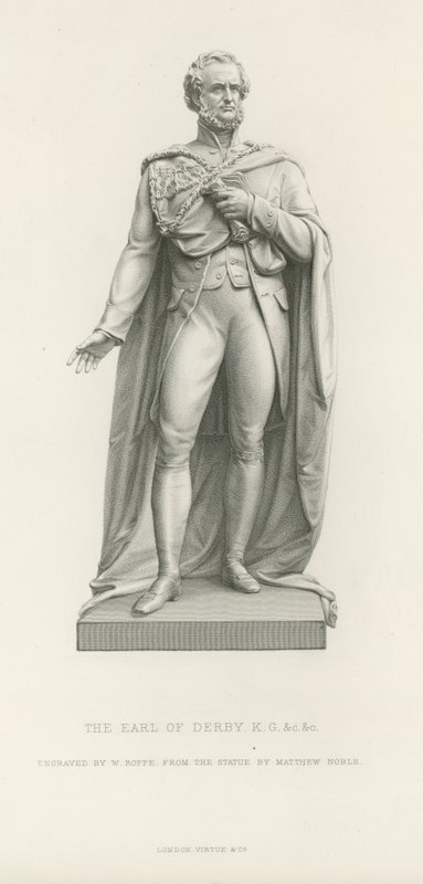 Estatua del Conde de Derby de English School