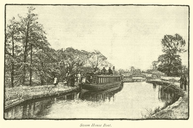 Casa flotante a vapor de English School