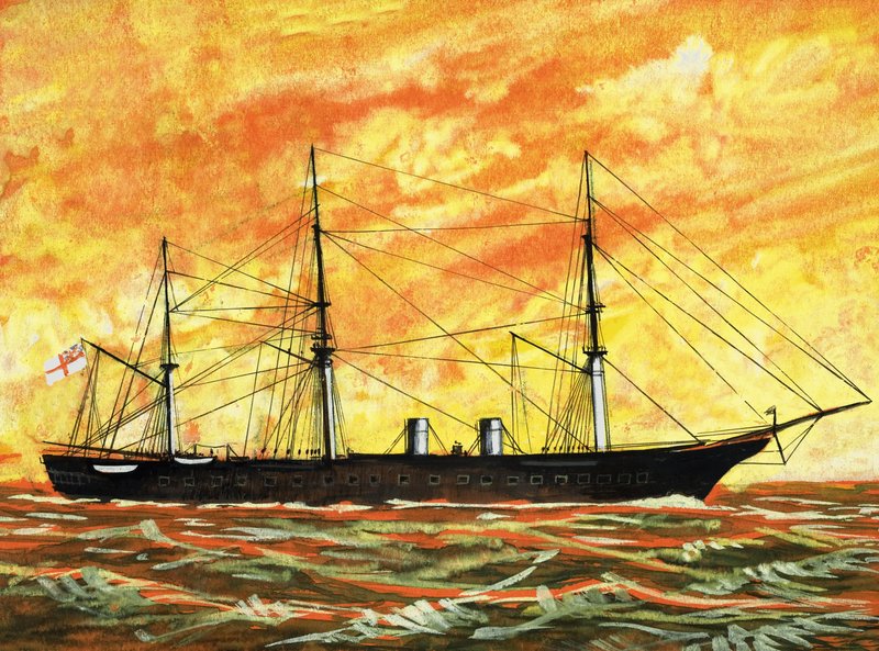 Barco de vapor de English School