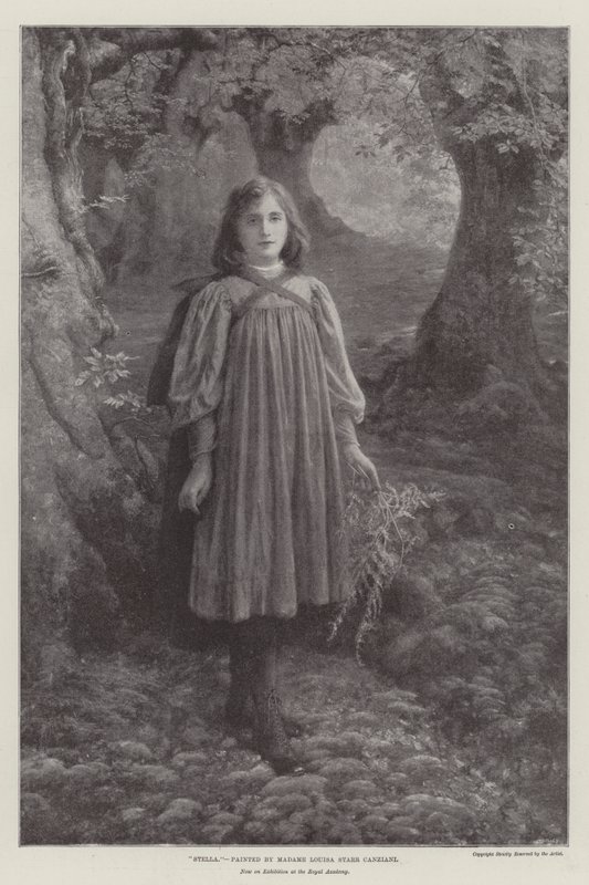 "Stella," ahora en exhibición en la Real Academia de English School