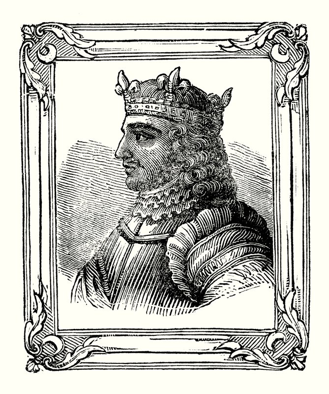 Esteban nació en 1104, coronado en 1135, y murió en 1154 de English School