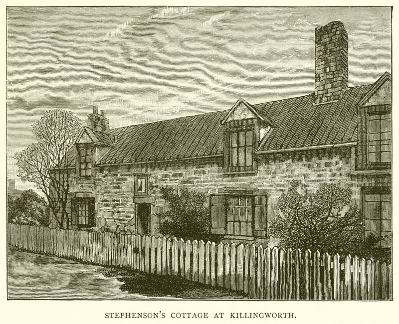Cabaña de Stephenson en Killingworth de English School