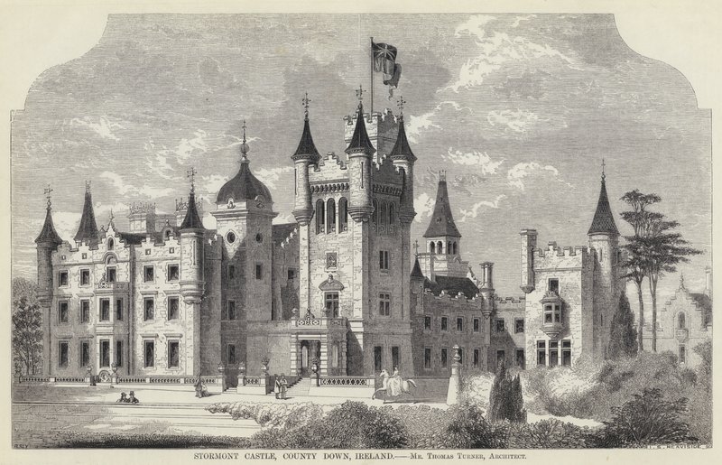 Castillo de Stormont, Condado de Down, Irlanda de English School