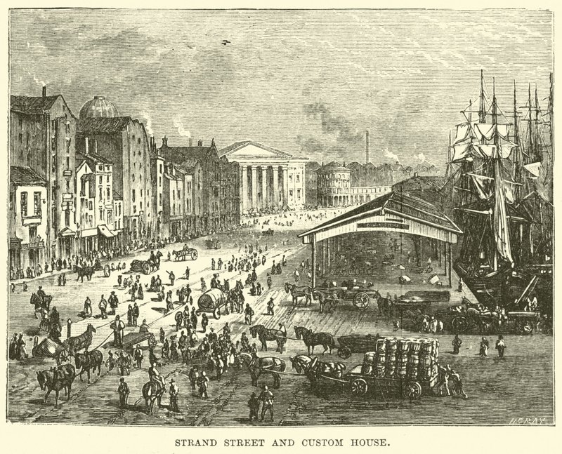Calle Strand y la Aduana de English School