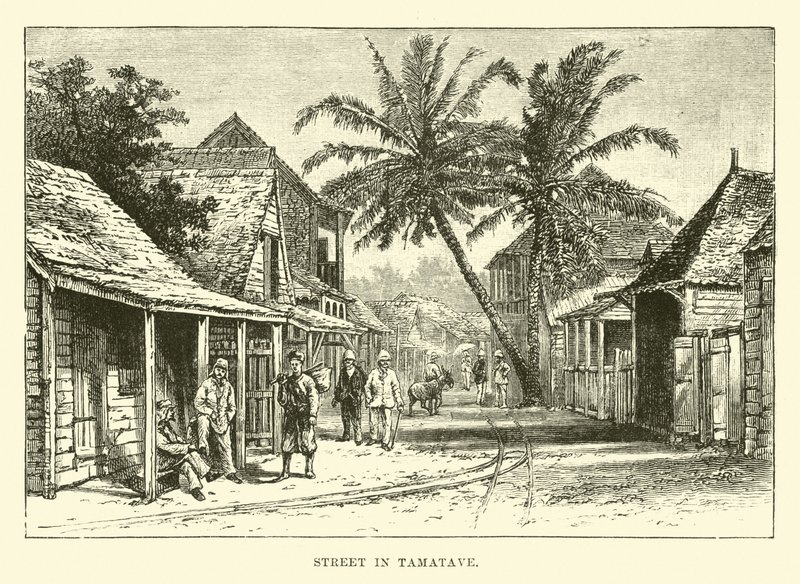 Calle en Tamatave de English School