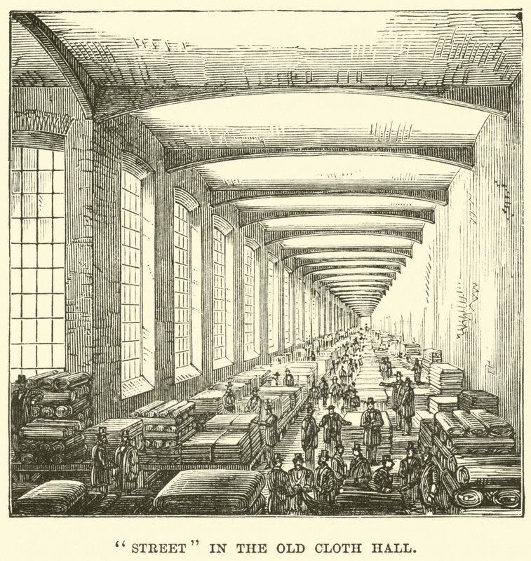 Calle en el Antiguo Salón de la Tela de English School
