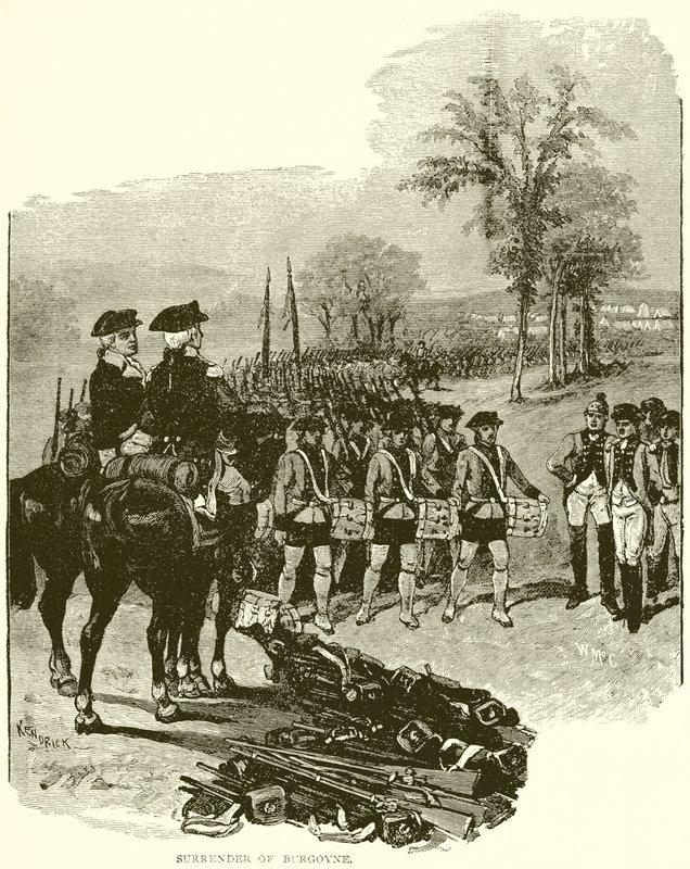 Rendición de Burgoyne de English School