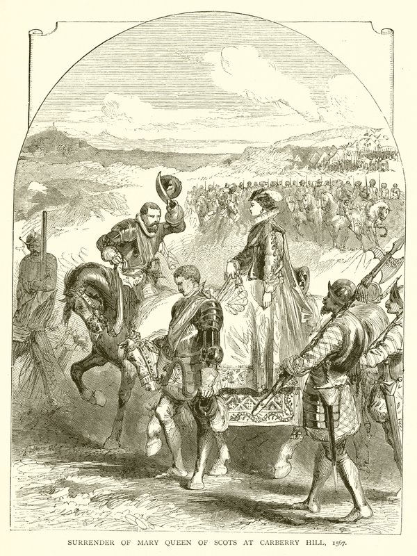 Rendición de María, Reina de Escocia, en Carberry Hill, 1567 de English School