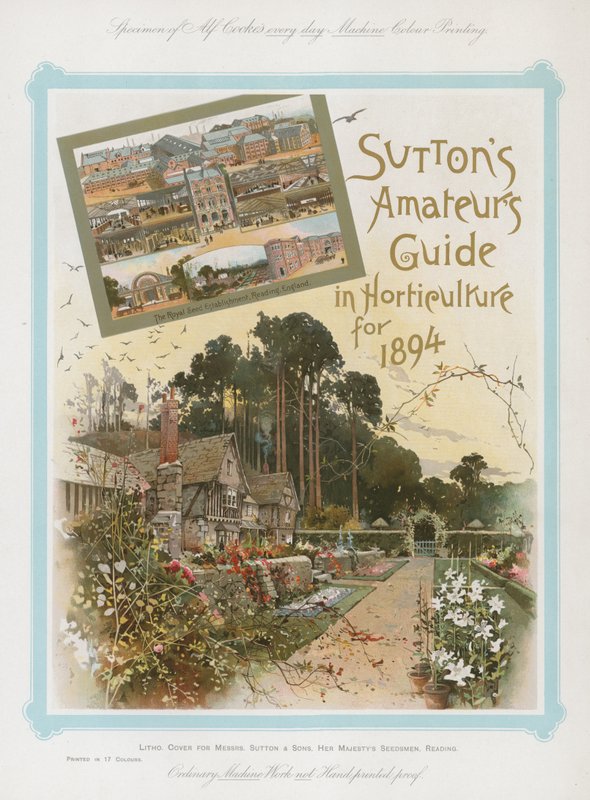 Guía para Aficionados a la Horticultura de Suttons para 1894 de English School