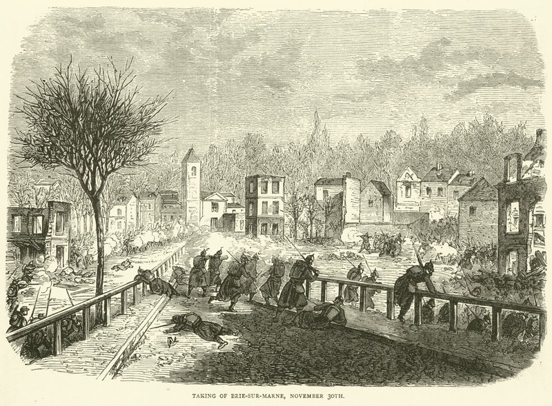 Toma de Brie-sur-Marne, 30 de noviembre, noviembre 1870 de English School