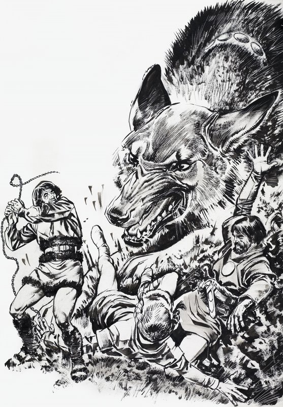 Cuentos de muchos países: El lobo y la cadena mágica de English School