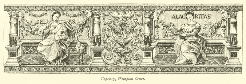 Tapiz, Hampton Court de English School