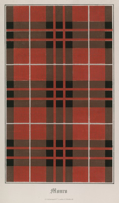 Tartán del Clan Munro de English School
