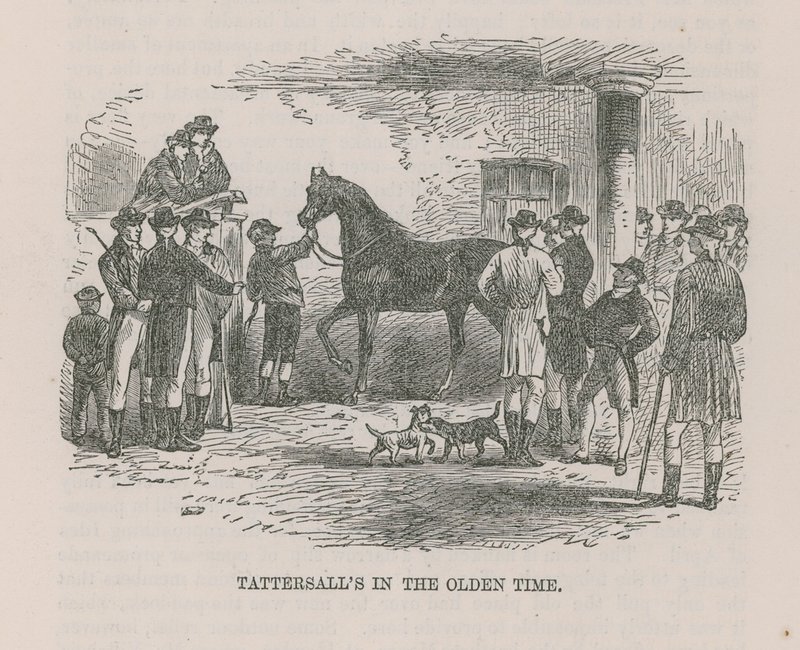 Tattersalls en tiempos antiguos de English School