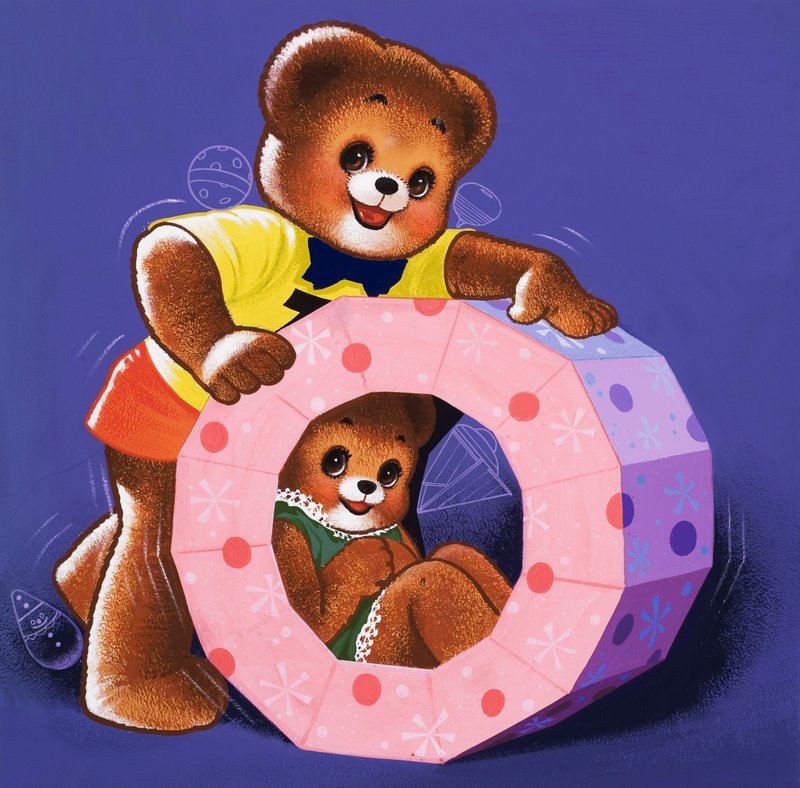 Oso de peluche (con objetos ocultos) de English School