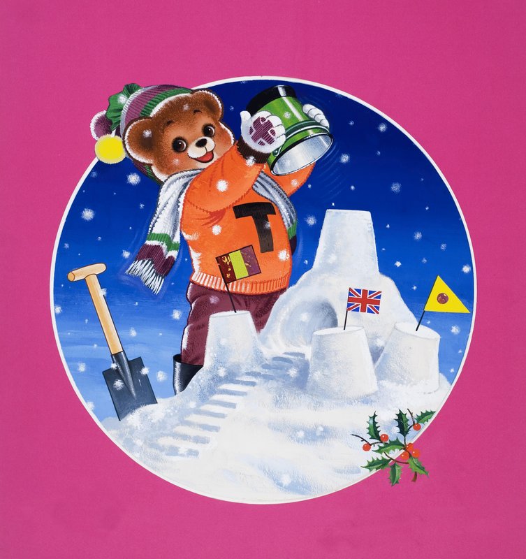 Oso de peluche de English School