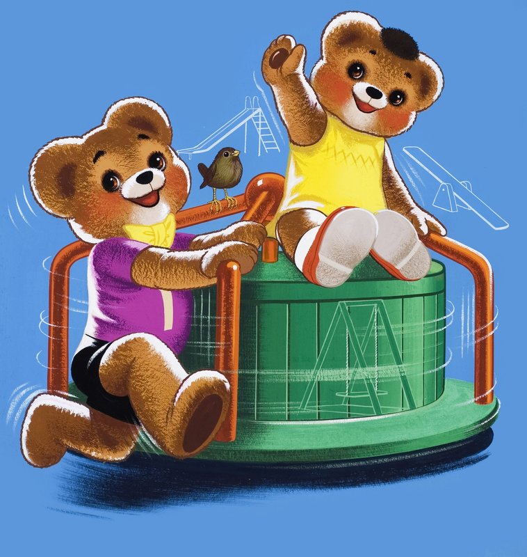 Osos de peluche (con objetos ocultos) de English School