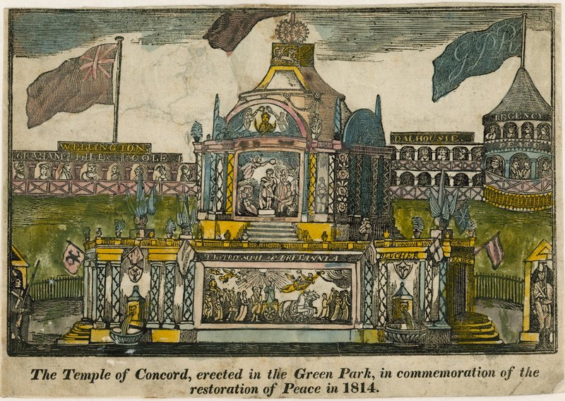 Templo de la Concordia para celebrar la Paz de 1814 de English School