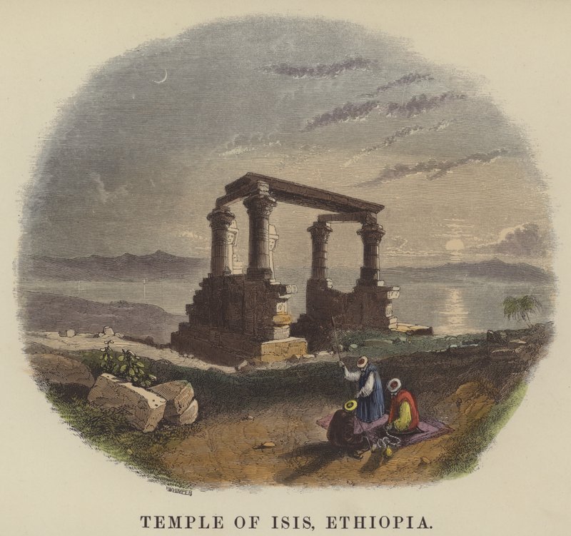 Templo de Isis, Etiopía de English School