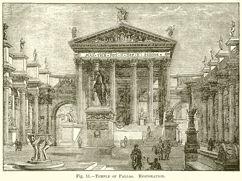 Templo de Palas (restauración) de English School