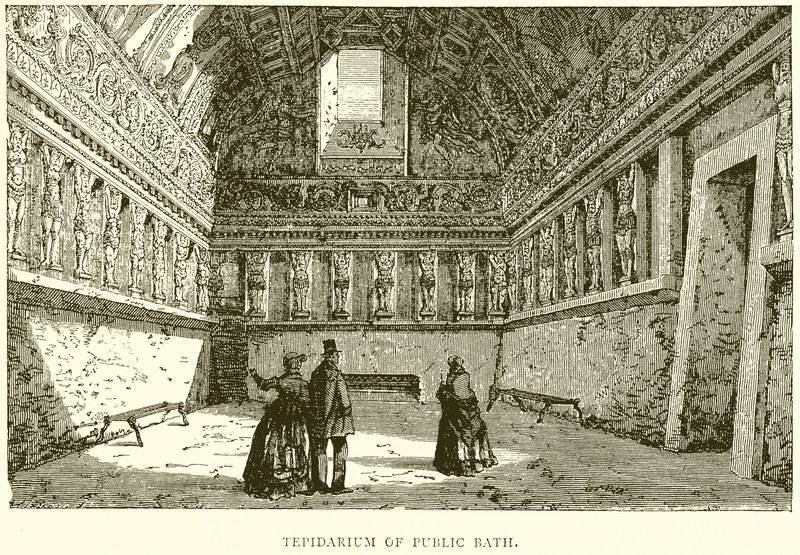 Tepidarium de los baños públicos de English School