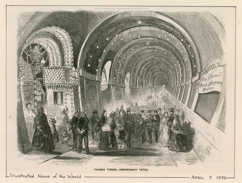 Túnel del Támesis - fiestas de aniversario de English School