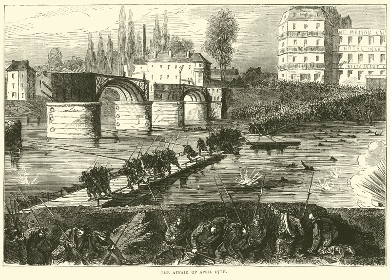 El asunto del 17 de abril, abril 1871 de English School