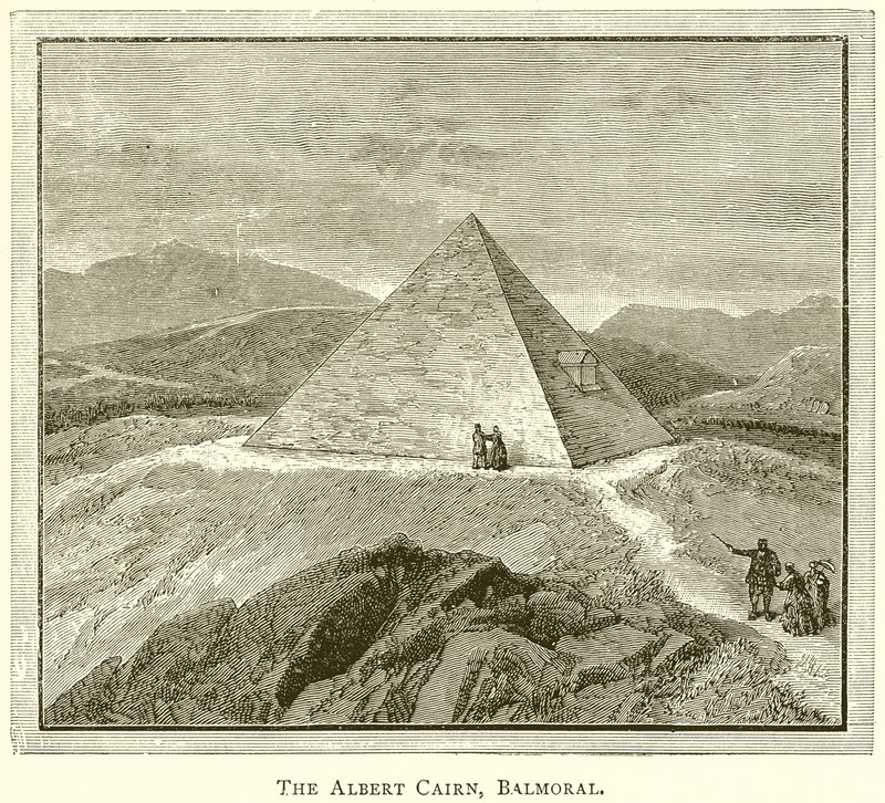 El Cairn de Albert, Balmoral de English School