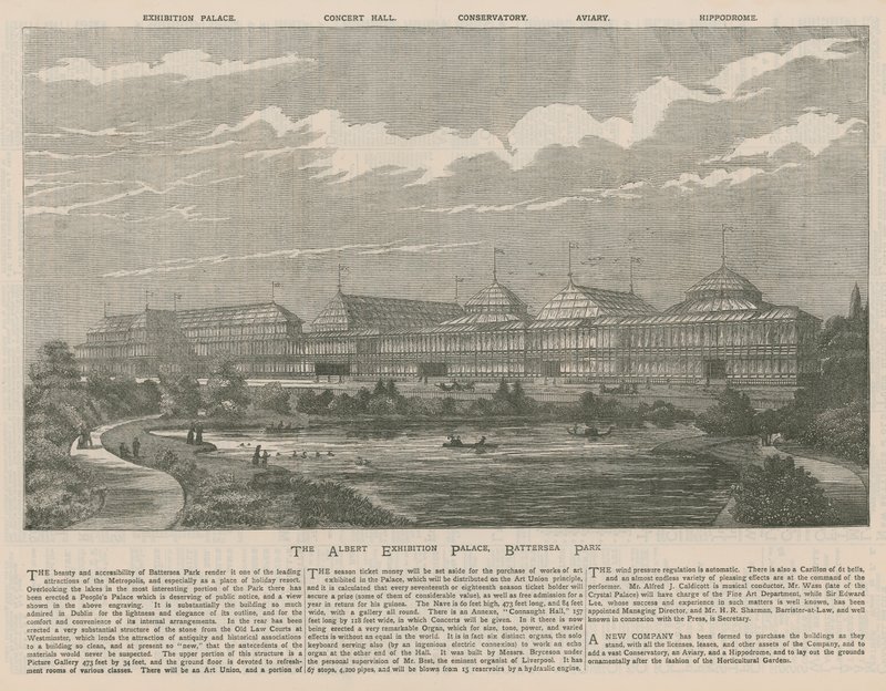 La exposición de Albert en Battersea Park de English School