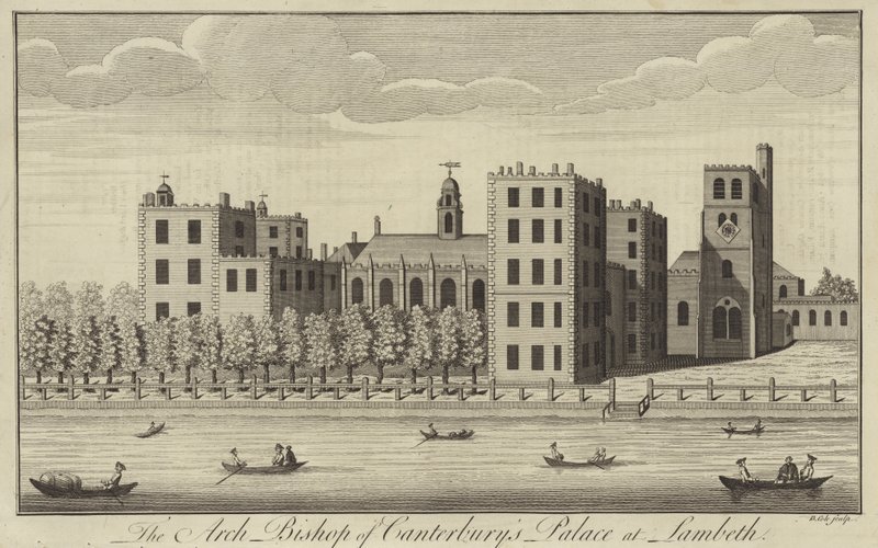 Palacio del Arzobispo de Canterbury en Lambeth de English School